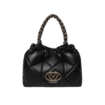 THE EMBOSSED Q BUCKET BAG